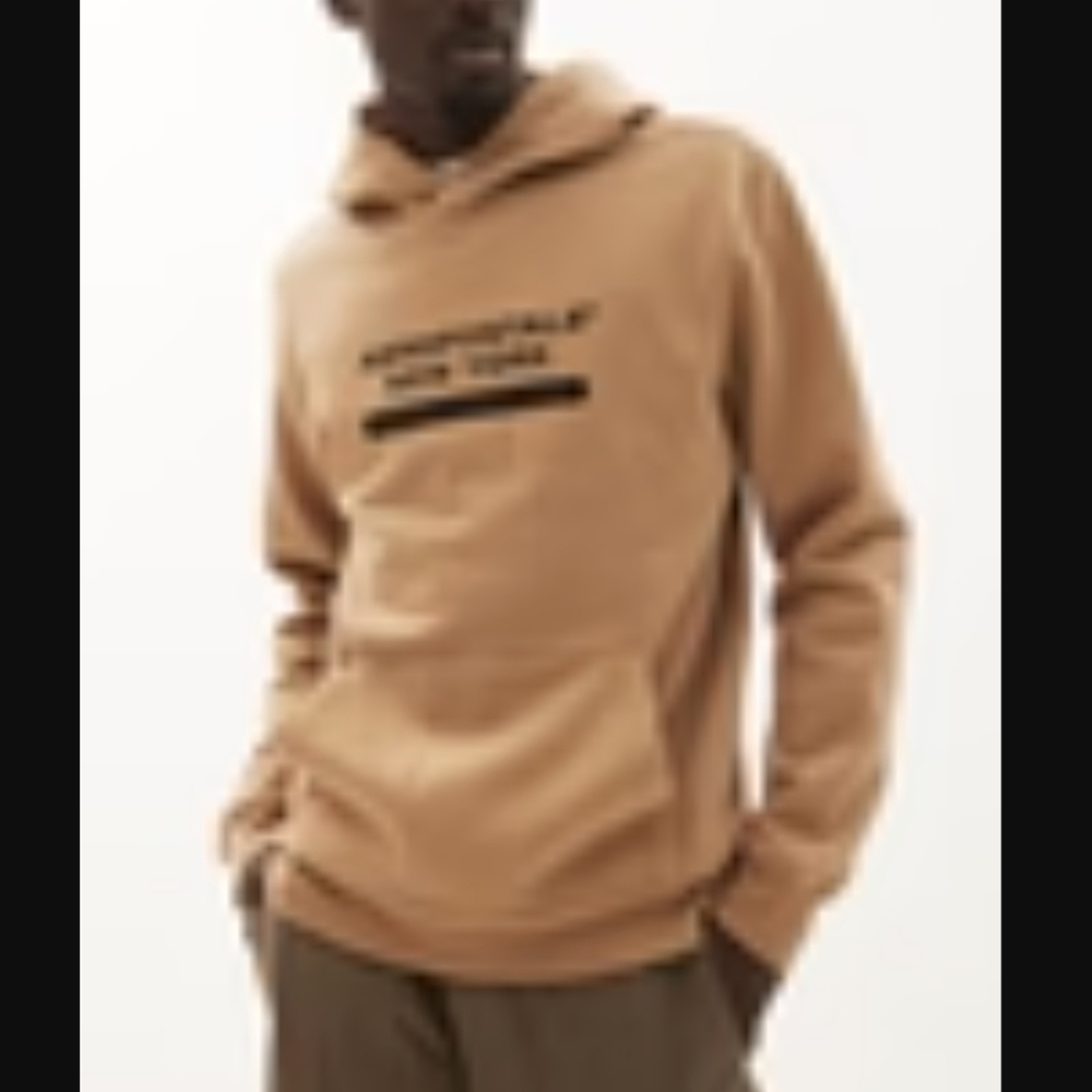 NWT Aeropostale Men's Tan Lounge Jogging Sweat Suit Set Hoodie And Joggers - Picture 2 of 7